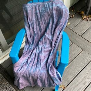 Nilgun Derman lilac maxi skirt